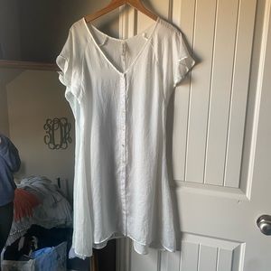 White Silk NightGown